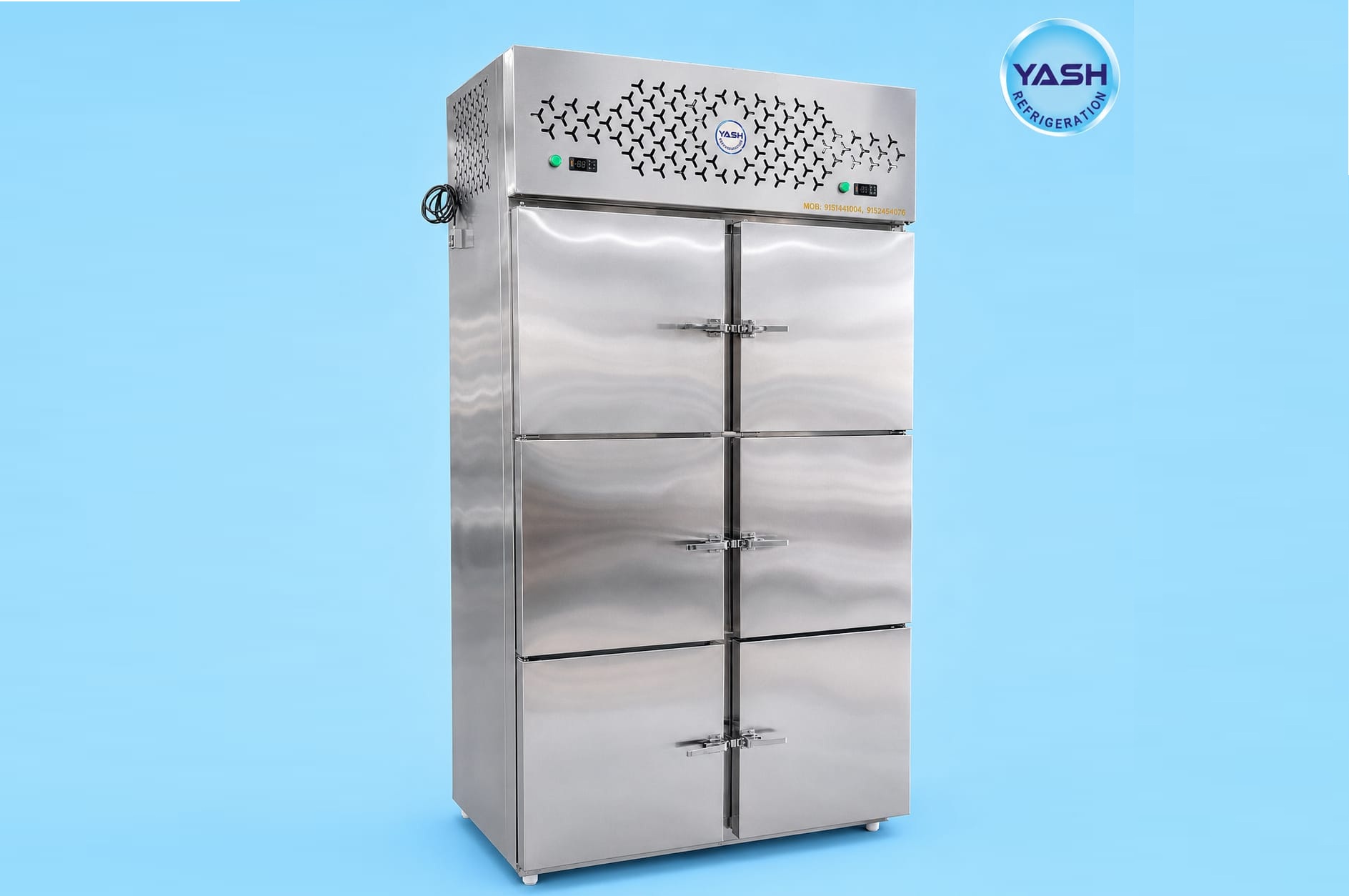 Multi-Door Vertical Refrigerator